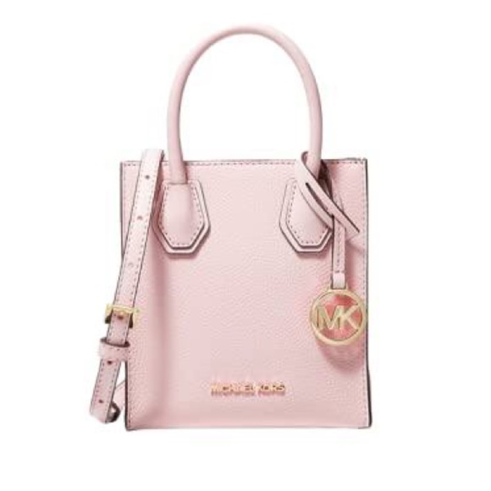 OPEN TO ALL OFFERS Michael Kors Mercer Extra-Small Pebbled Leather Crossbody Bag